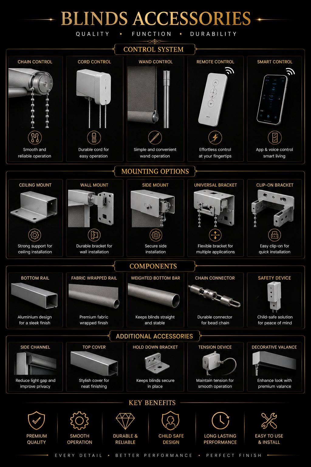 Blinds Accessories